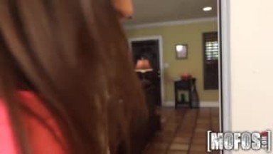 Young man shares husband with hot stepmother and they film the dirty act!